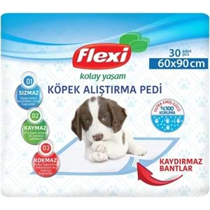 Flexi Evcil Hayvan Köpek Alıştırma Tuvalet Eğitim Pedi 60*90 CM 120 Adet