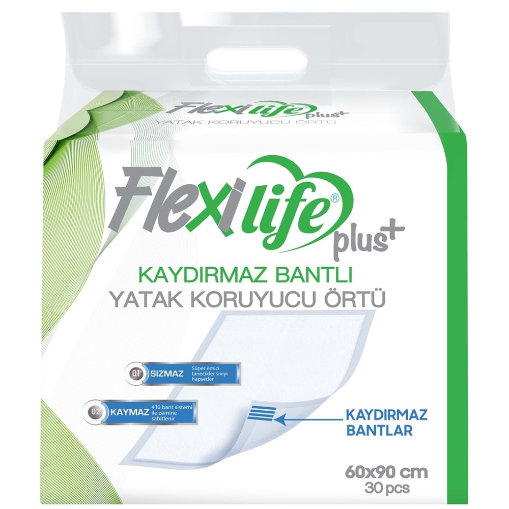 Flexi Life Hasta Alt Açma Yatak Koruyucu Örtü 60*90CM 240 Adet Kaydırmaz