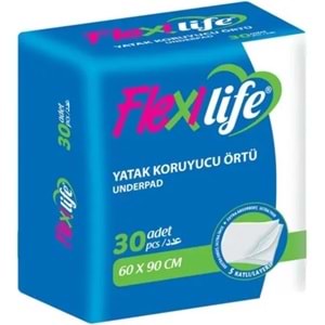 Flexi Life Kedi - Köpek - Evcil Haycan Çiş Tuvalet Eğitim Pedi 60*90CM 150 Adet (5PK*30)
