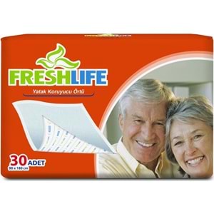 FreshLife Hasta Yatak Koruyucu 90*180CM 150 Adet (5PK*30)