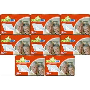 FreshLife Hasta Yatak Koruyucu 90*180CM 240 Adet (8PK*30)