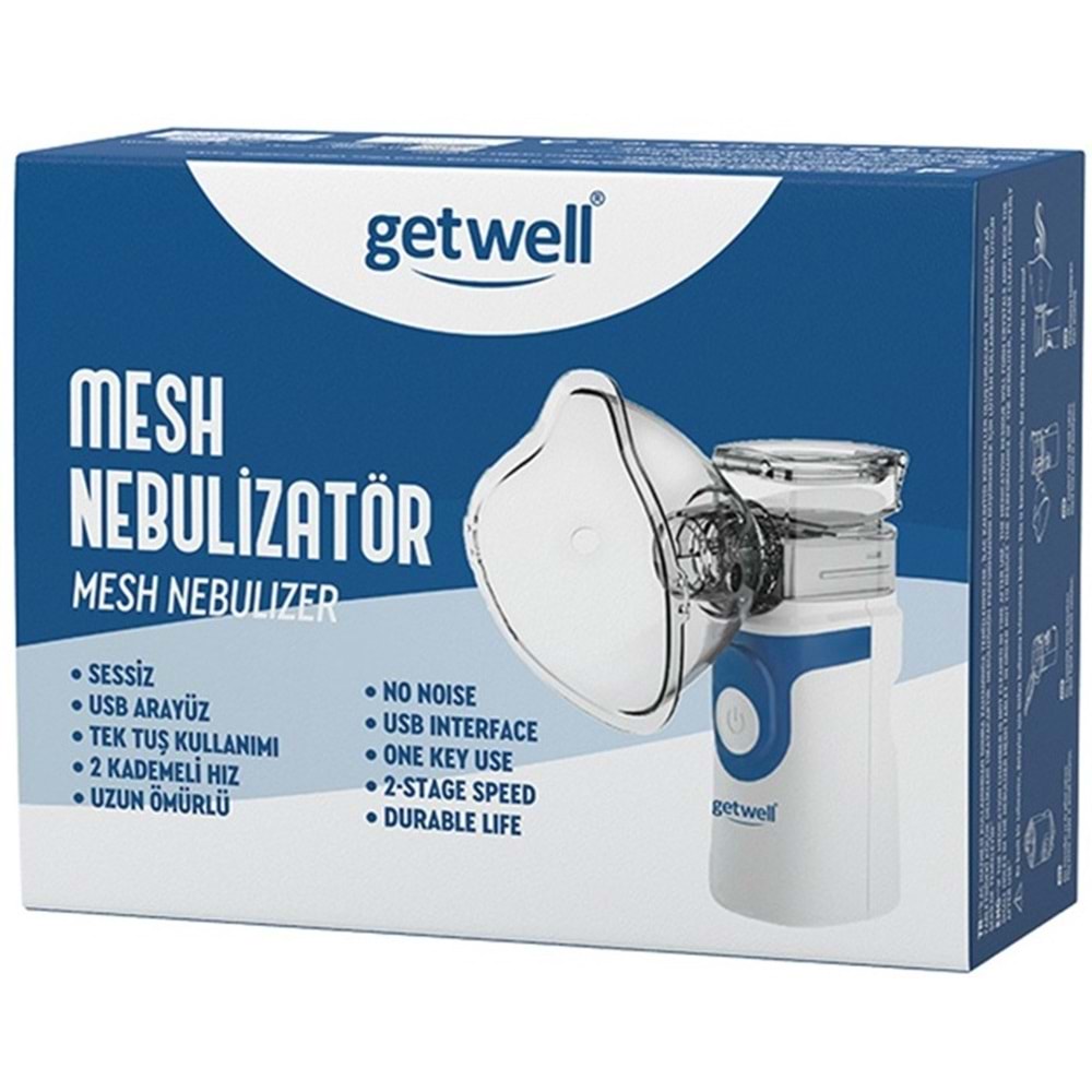 Getwell (Avantaj Pk 4) Üst Koldan Tansiyon Aleti - Ateş Ölçer, Temassız - Nebulizatör Şarjlı