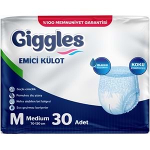 Giggles Hasta Bezi Yetişkin Emici Külot M-Orta Medium 240 Adet (8PK*30)