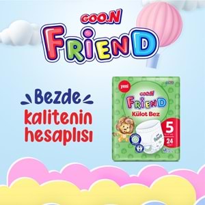 Goon Friend Külot Bebek Bezi Beden:7 (17-30KG) XX Large 168 Adet Avantaj Fırsat Pk