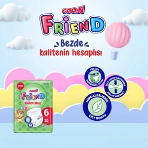 Goon Friend Külot Bebek Bezi Beden:7 (17-30KG) XX Large 168 Adet Avantaj Fırsat Pk