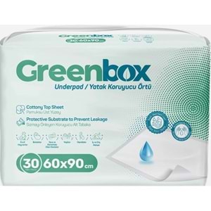 Greenbox Yetişkin Yatak Koruyucu Alt Açma Örtü 60x90 CM Adet 60 Adet