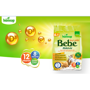 Hünnap Bebe Bisküvisi 400GR + Still Tea Emziren Anneler İçin Süt Arttırıcı İçecek 200GR (3 Lü Set)