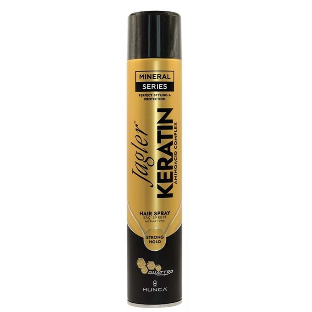 Jagler Saç Spreyi 400ML Extra Strong Hold Ekstra Güçlü Tutuş & Minarelli Ekstra Sert (Karma 2Li Set)