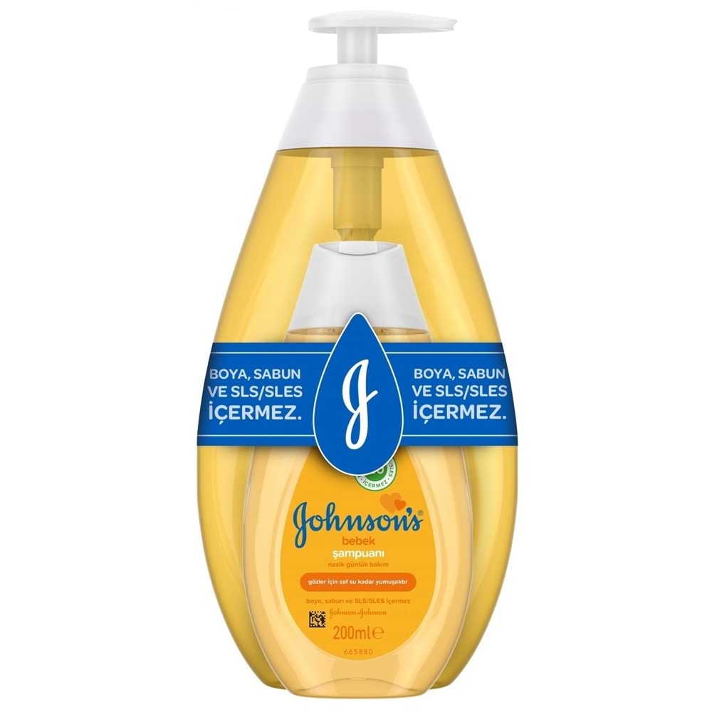 Johnsons Baby Bebek Şampuanı Klasik 750ML+200 Hediye (6 Lı Set)