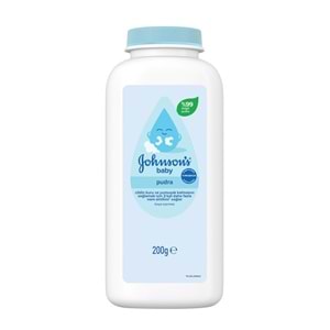 Johnsons Baby Bebek Pudrası 200GR Klasik (%99 Doğal) (5 Li Set)