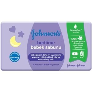 Johnsons Baby Bedtime Natural Bebek Sabunu 90GR (6 Lı Set)