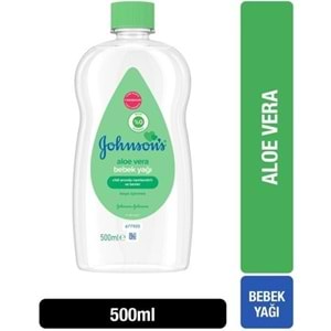 Johnsons Baby Bebek Yağı 500ML Aloe Vera (6 Lı Set)