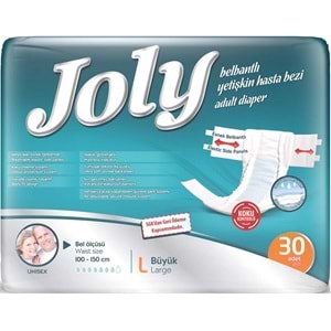 Joly Yetişkin Bezi Bel Bantlı L - Büyük - Large 240 Adet