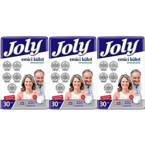 Joly Emici Külot Yetişkin Bezi L - Büyük - Large 90 Adet