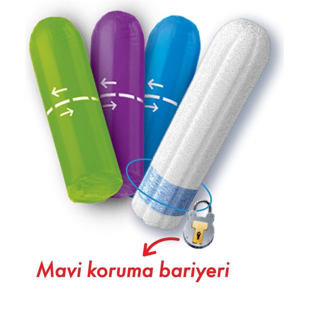 Kotex Tampon Süper - Mini - Normal 384 Lü Karma Set (24PK*16)