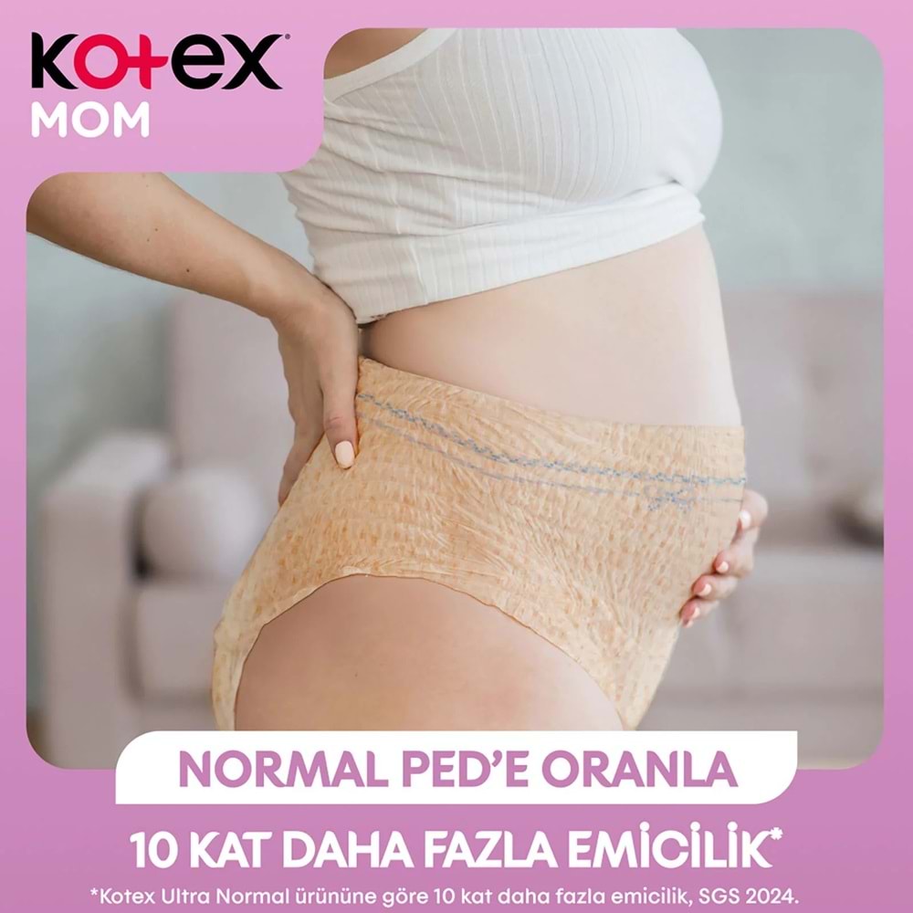 Kotex Mom Lohusa Külodu - Külot Bez S - Small - Küçük / M - Medium - Orta 32 Li Set (4PK*8)