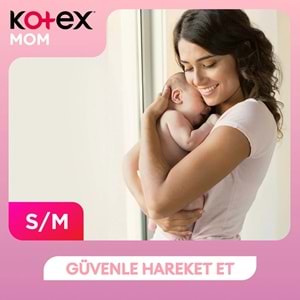 Kotex Mom Lohusa Külodu - Külot Bez S - Small - Küçük / M - Medium - Orta 40 Lı Set (5PK*8)