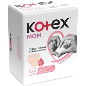 Kotex Mom Lohusa Külodu - Külot Bez S - Small - Küçük / M - Medium - Orta 48 Li Set (6PK*8)