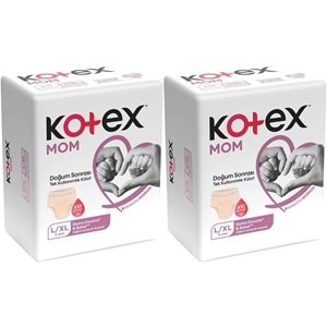 Kotex Mom Lohusa Külodu - Külot Bez L - Large - Büyük / XL - Extra Large - 16 Lı Set (2PK*8)