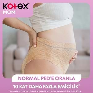 Kotex Mom Lohusa Külodu - Külot Bez L - Large - Büyük / XL - Extra Large - 96 Lı Set (12PK*8)