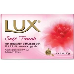Lux Sabun 80GR Soft Touch (Yumuşak Dokunuş) (36 Lı Set)