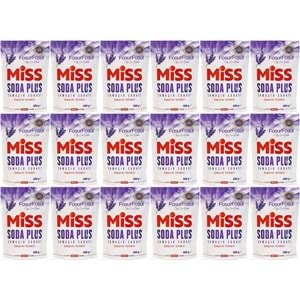 Miss Soda Plus Çamaşır Sodası 500 GR Lavanta (18 Li Set) Toplam 9000 GR