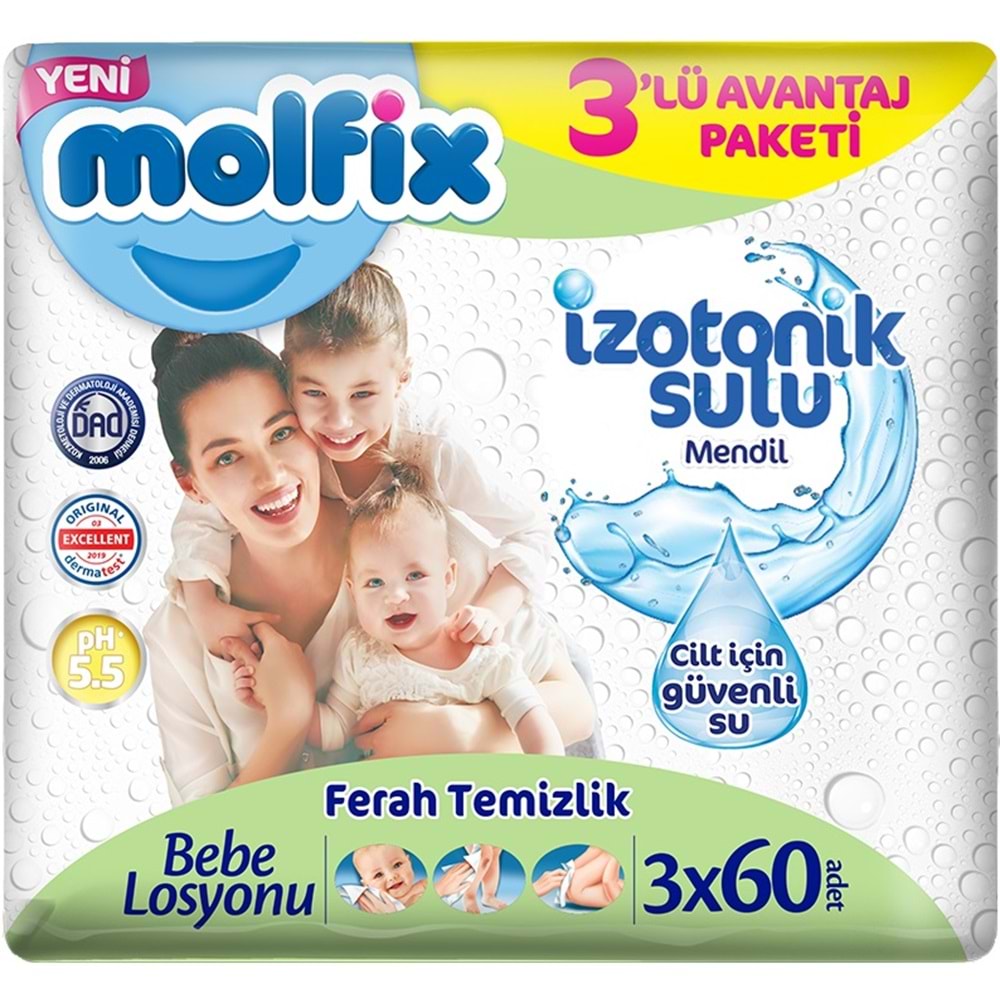 Molfix Külot Bebek Bezi 6 Beden 15+ KG Extra Large 86 Adet Ultra Avantaj Pk + 3 Adet Islak Mendil