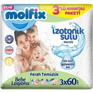 Molfix Külot Bebek Bezi Beden:4 (9-14Kg) Maxi 136 Adet Ultra Avantaj Pk + 3 Adet Islak Mendil