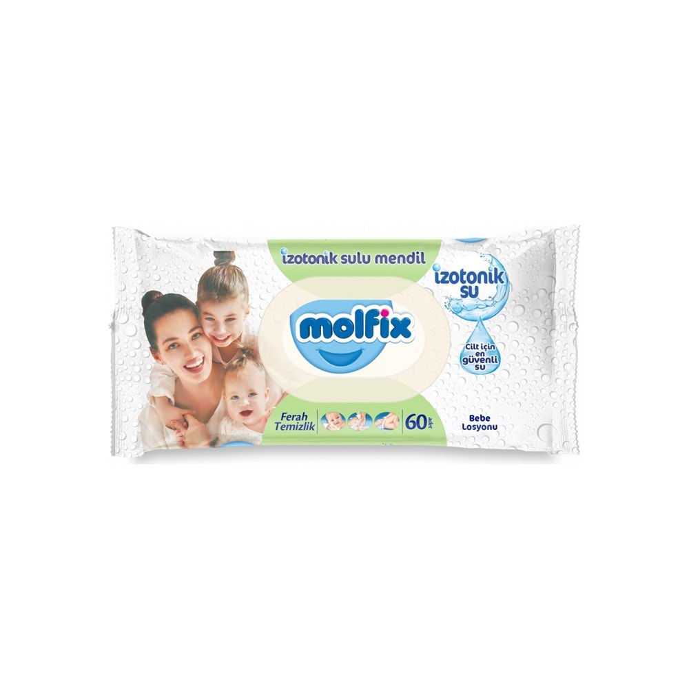 Molfix Islak Havlu Mendil İzotonik Karma 36 Lı Set (Yeni Doğan-Ferah Temizlik)