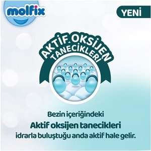 Molfix Premium Bebek Bezi 4 Beden 7-14 KG Maxi 270 Adet MeGa Ultra Fırsat Pk
