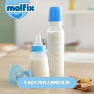 Molfix Bebek Bezi Beden:4 (7-14KG) Maxi 256 Adet Mega Ekonomik Fırsat Pk