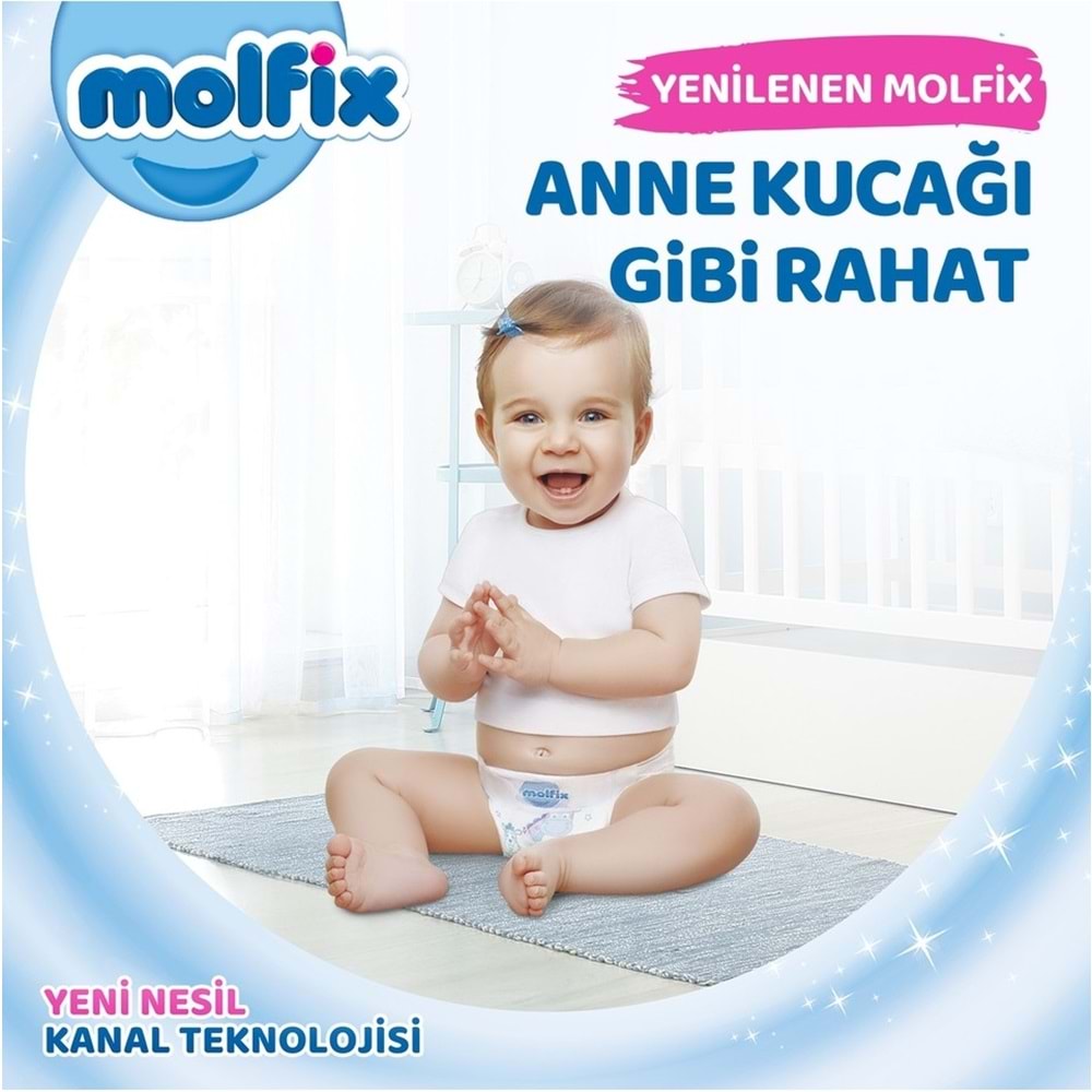 Molfix Bebek Bezi 7 Beden 20-30 KG XX Large 60 Adet Ekonomik Fırsat Pk