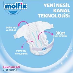 Molfix Bebek Bezi 7 Beden 20-30 KG XX Large 240 Adet Ultra Mega Fırsat Pk
