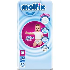 Molfix Külot Bebek Bezi 4 Beden 9-14 KG Maxi 104 Adet Ekonomik Fırsat Pk
