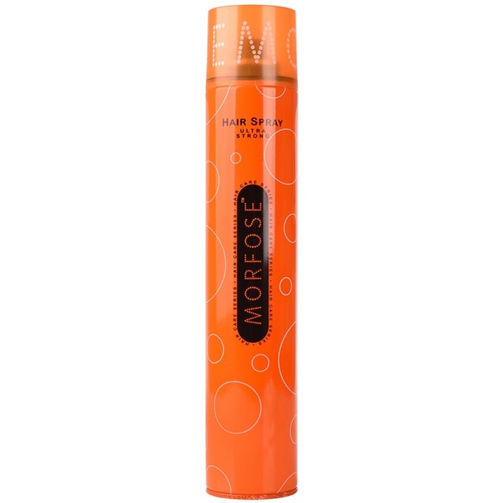 Morfose Saç Spreyi 400ML Ultra Sert (Turuncu) (6 Lı Set)