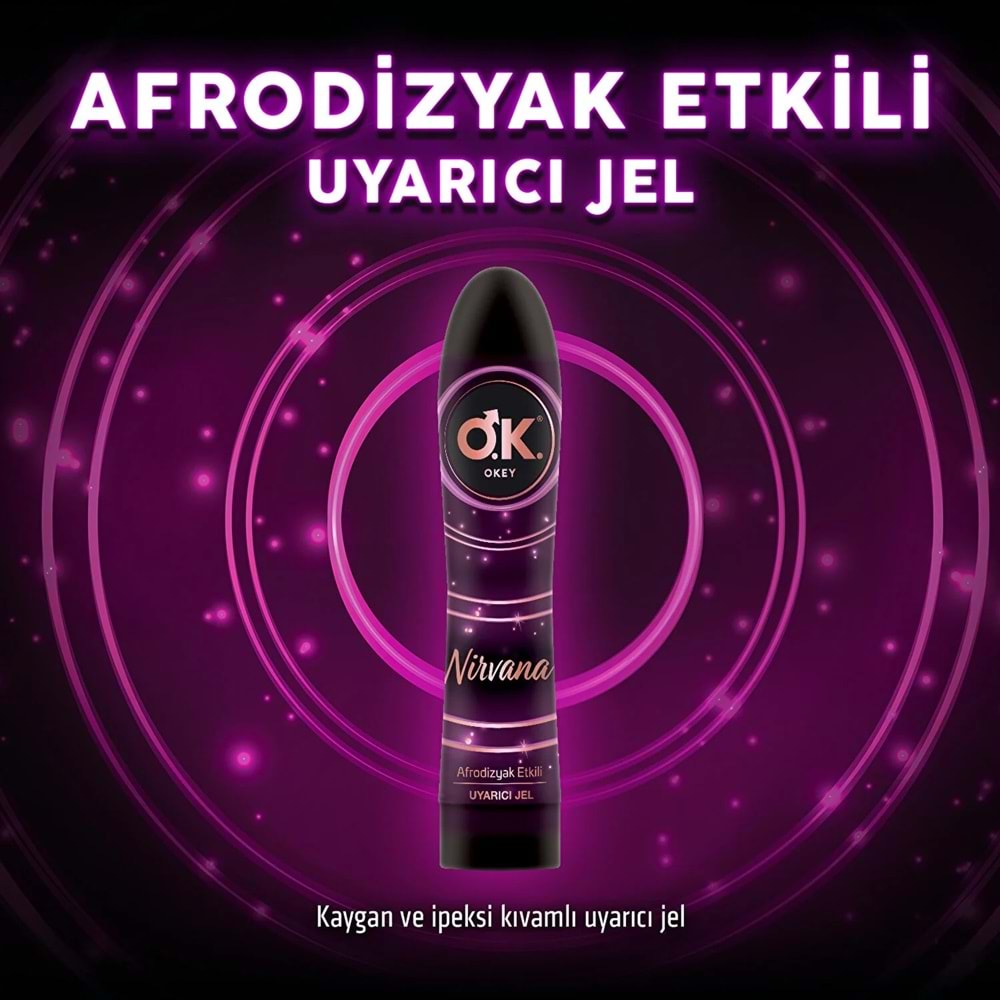 Okey Kayganlaştırıcı Jel 100ML Nirvana (2 Li Set)
