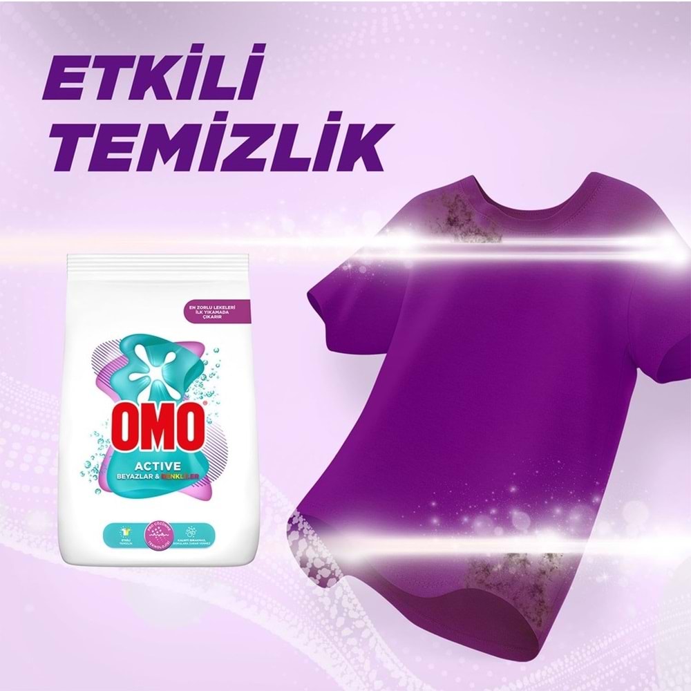 Omo Matik Çamaşır Deterjanı 15KG Beyaz ve Color/Renkliler (100 Yıkama) (2PK*7.5KG)