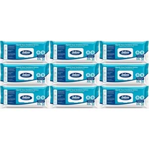 Önlem Hijyenik Vücut Temizleme Islak Mendil Havlu 450 Yaprak (Ebat XXL) (9PK*50)