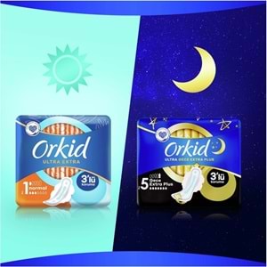 Orkid Hijyenik Ped Ultra Extra Normal 144 Adet Standart Pk (18PK*8)