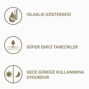 Pedo Plus Bebek Bezi 1 Beden 2-5 KG Yeni Doğan 160 Adet Jumbo Aylık Pk