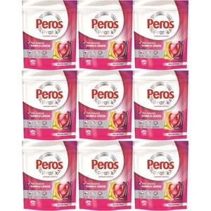 Peros Pratik Matik Çamaşır Deterjanı Kapsülü - Tableti 234 Adet Renkliler (9PK*26)