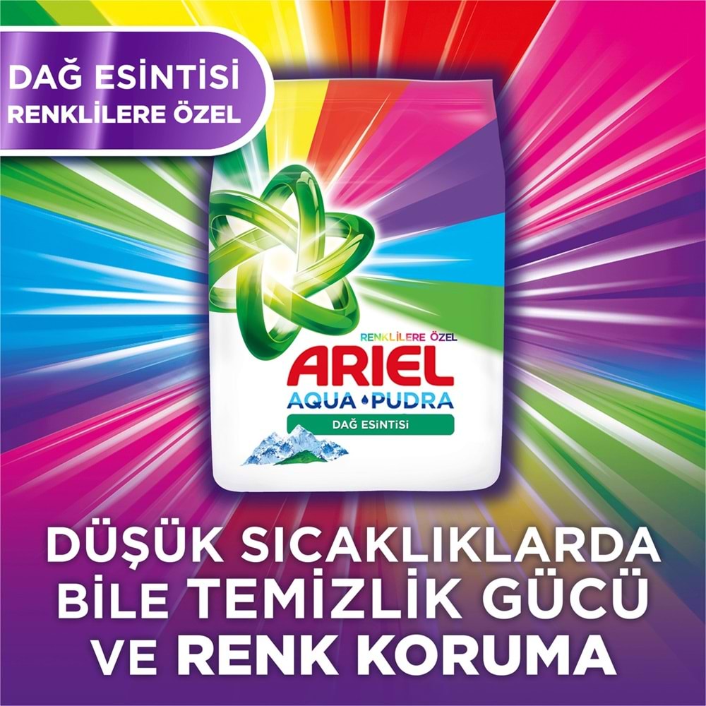 Persil Matik Toz Çamaşır Deterjanı 7KG Renkli (46 Yıkama) + 7KG Renklilere Özel / Dağ Esintisi