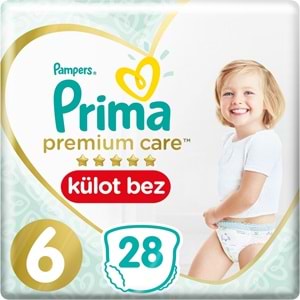 Prima Premium Care Külot Bebek Bezi Beden:6 (15+) 112 Adet Süper Ekonomik Fırsat Pk