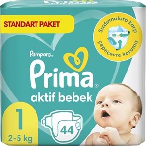 Prima Bebek Bezi Beden:1 (2-5Kg) Yeni Doğan 352 Adet Ultra Ekonomik Fırsat Pk