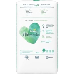 Prima Pampers Harmonie Bebek Bezi Beden:1 (2-5KG) Yenidoğan 50 Adet + Beden:2 (4-8KG) Mini 39 Adet