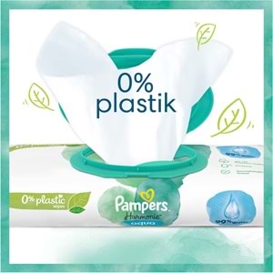 Prima Pampers Harmonie Islak Havlu Mendil Aqua Pure 48 Yaprak 5 Li Set (240 Yaprak) Organik Pamuk