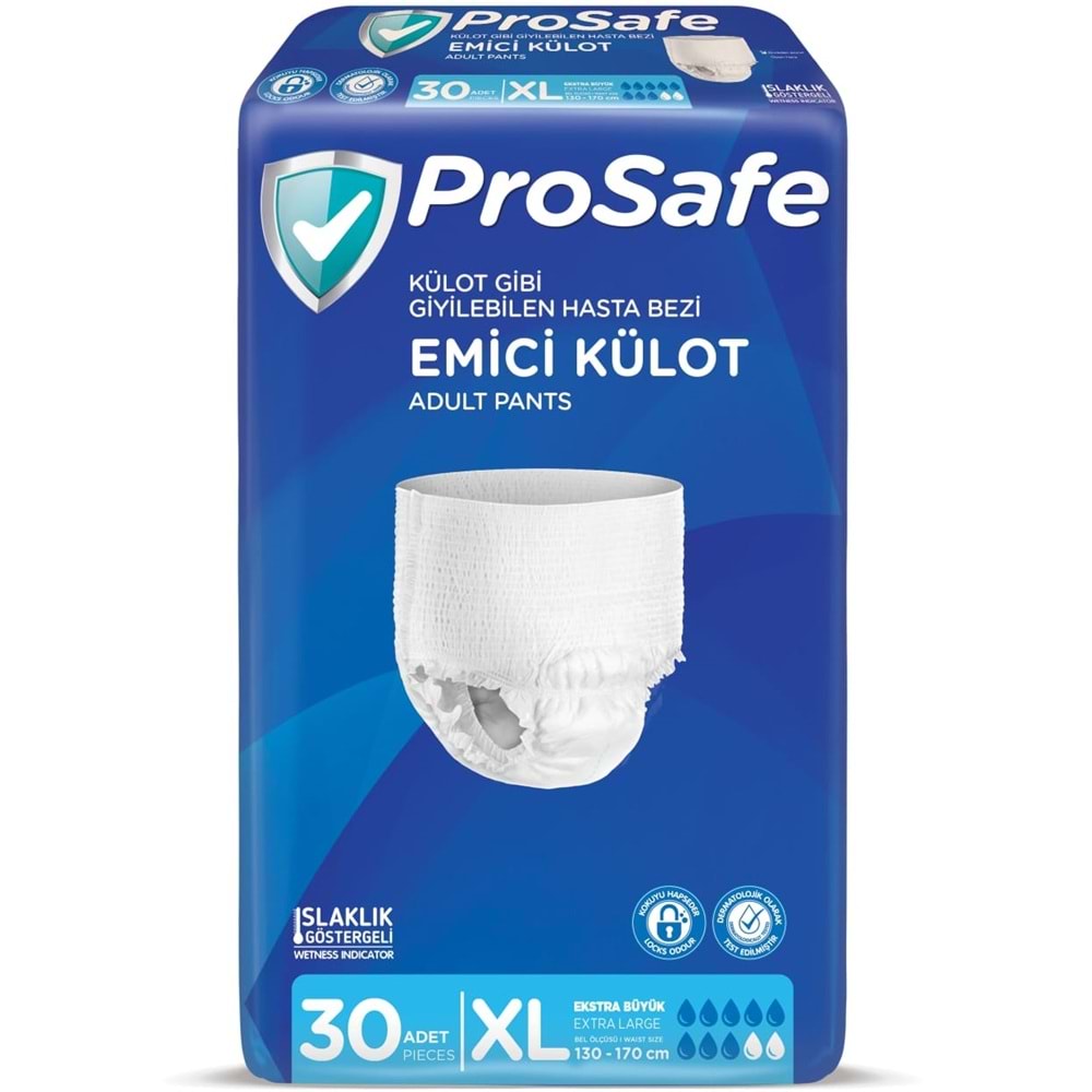 Prosafe Emici Külot Yetişkin Bezi XL-Extra Large 150 Adet (5PK*30)