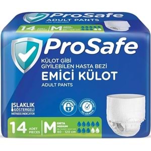 Prosafe Emici Külot Hasta Bezi M - Orta - Medium 126 Adet (9PK*14)
