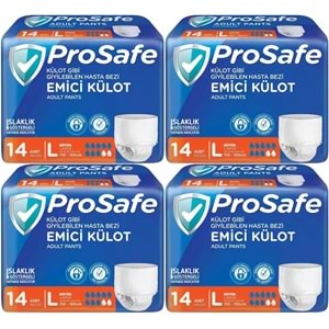 Prosafe Emici Külot Hasta Bezi L - Büyük - Large 56 Adet (4PK*14)