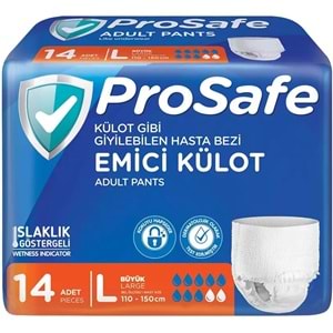 Prosafe Emici Külot Hasta Bezi L - Büyük - Large 84 Adet (6PK*14)